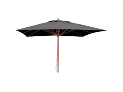 Gastronomie Holz-Sonnenschirm C57 Eckig 4x4m*MCW