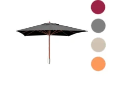 Gastronomie Holz-Sonnenschirm C57 Eckig 4x4m*MCW