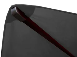 Gastronomie Holz-Sonnenschirm C57 Eckig 4x4m*MCW