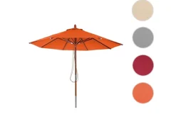 MCW Sonnenschirme|Gastronomie Holz-Sonnenschirm C57 Rund Ø3m