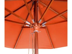 MCW Sonnenschirme|Gastronomie Holz-Sonnenschirm C57 Rund Ø3m