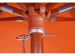 MCW Sonnenschirme|Gastronomie Holz-Sonnenschirm C57 Rund Ø3m