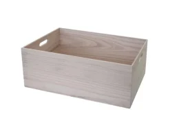 Holzbox C20 60x40x24cm Naturbraun*MCW Clearance