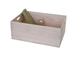 Holzbox C20 60x40x24cm Naturbraun*MCW Clearance
