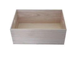 Holzbox C20 60x40x24cm Naturbraun*MCW Clearance