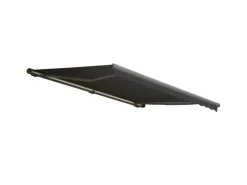 MCW Markisen|Kassetten-Markise H123 mit Volant 4,5x3m Polyester Grau