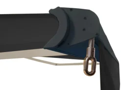 MCW Markisen|Kassetten-Markise H124 Volant Ausfahrbar 4x3m Polyester