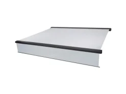 Kassetten-Markise H124 Volant Ausfahrbar 4,5x3m Acryl Anthrazit*MCW Online
