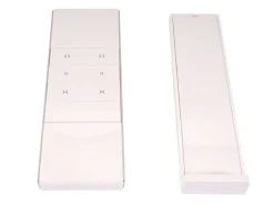 Kassetten-Markise H124 Volant Ausfahrbar 4x3m Polyester Weiß*MCW