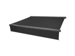 Kassetten-Markise H124 Volant Ausfahrbar 5x3m Polyester Grau*MCW New