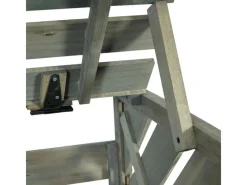 Mülltonnenbox Erweiterung J44 Grau 120x68x98cm*MCW Discount