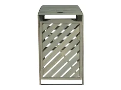 Mülltonnenbox Erweiterung J44 Grau 120x68x98cm*MCW Discount