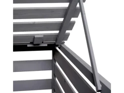 MCW Mülltonnenboxen|Mülltonnenbox Erweiterung H62 Hellgrau 114x67x97cm