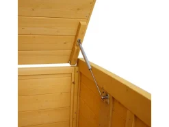 MCW Mülltonnenboxen|Mülltonnenbox Erweiterung H75 Braun 120x68x104cm