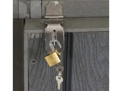 MCW Mülltonnenboxen|Mülltonnenbox Erweiterung J28 Grau 117x79x105cm