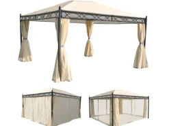 Pergola Beja 4x4m Creme*MCW Hot
