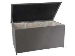 MCW Auflagenboxen|Poly-Rattan Kissenbox D88 950l Premium 80x160x94cm 950l