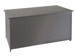 MCW Auflagenboxen|Poly-Rattan Kissenbox D88 950l Premium 80x160x94cm 950l