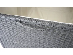 MCW Auflagenboxen|Poly-Rattan Kissenbox D88 950l Premium 80x160x94cm 950l