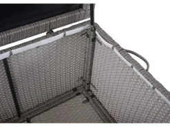 MCW Auflagenboxen|Poly-Rattan Kissenbox D88 950l Premium 80x160x94cm 950l