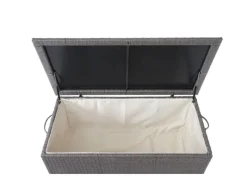 MCW Auflagenboxen|Poly-Rattan Kissenbox D88 950l Premium 80x160x94cm 950l