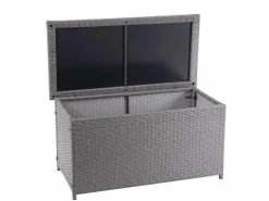 Poly-Rattan Kissenbox D88 250l Basic 51x115x59cm 250l*MCW Best