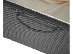 MCW Auflagenboxen|Poly-Rattan Kissenbox D88 170l Premium 51x100x50cm 170l