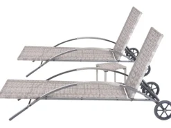 Sonnenliege E27 2er-Set Kissen Dunkel*MCW