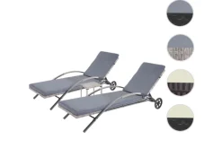 Sonnenliege E27 2er-Set Kissen Dunkel*MCW