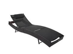 Sonnenliege Phoenix Bezug Schwarz*MCW Sale