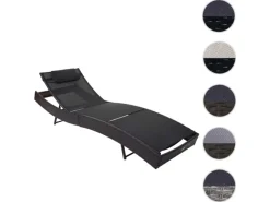 Sonnenliege Phoenix Bezug Schwarz*MCW Sale