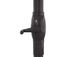 Sonnenschirm Carpi Pro Ø5m mit Ständer*MCW Best