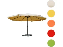 Sonnenschirm Carpi Pro Ø5m mit Ständer*MCW Best