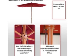 Sonnenschirm Lissabon 2x3m*MCW Outlet