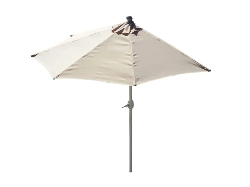 Sonnenschirm Lorca Halbrund 3m UV 50+ 300cm ohne Ständer*MCW Hot