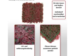 MCW Balkonsichtschutz|Wandfliese L78 - Ahorn