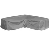Mehr Garten Schutzhüllen|Premium Loungegruppen L-Form Asymmetrisch  270 x 215 x 80 cm Rechts