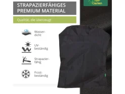 Mehr Garten Schutzhüllen|Premium Schutzhülle für Gasgrill Rechteckig 132 x 66 x 117 cm