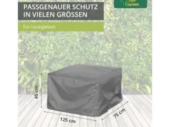 Premium Schutzhülle für Loungetische  Loungehocker 125 x 75 x 45 cm*Mehr Garten Online