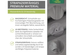 Premium Schutzhülle für Loungegruppe Rechteckig Quadratisch 250 x 200 x 80 cm*Mehr Garten Best