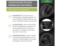 Mehr Garten Schutzhüllen|Premium Schutzhülle für Gasgrill Rechteckig 76 x 66 x 109 cm