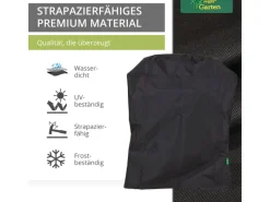 Mehr Garten Schutzhüllen|Premium Schutzhülle für Gasgrill Rechteckig 76 x 66 x 109 cm