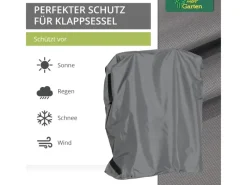 Premium Schutzhülle für Stapelstühle  Klappsessel 85 x 45 x 100 cm*Mehr Garten Online