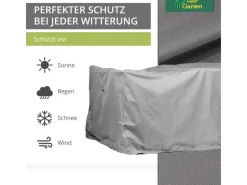 Mehr Garten Schutzhüllen|Premium Schutzhülle für Sitzgruppe rechteckig320 x 220 x 94 cm
