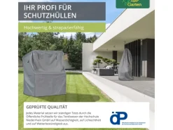 Premium Sonnenschirmhülle 240 cm x 35 60 cm für Schirme Rund bis Ø 450 cm Eckig bis 320 x 320 cm*Mehr Garten