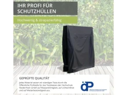 Mehr Garten Schutzhüllen|Premium Tischtennisplatte Abdeckung 165 x 40 80 x 185 cm