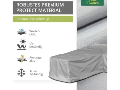 Mehr Garten Schutzhüllen|Protect Schutzhülle für Loungegruppe L-Form 300 x 300 x 80 cm