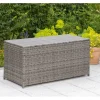 Merxx Auflagenboxen|Gartenkissenbox Grau 123 x 54 x 60 cm