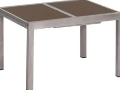 Merxx Gartenmöbel-Sets|Gartenmöbel-Set Taviano 5-teilig Grau Ausziehtisch
