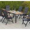 Gartenmöbel-Set Tilos 13-teilig 150 cm x 90 cm*Merxx Discount